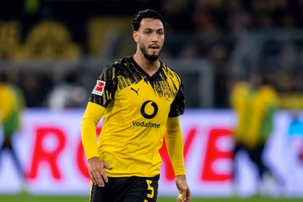 Ramy Bensebaini’s penalty double sparks Dortmund comeback win