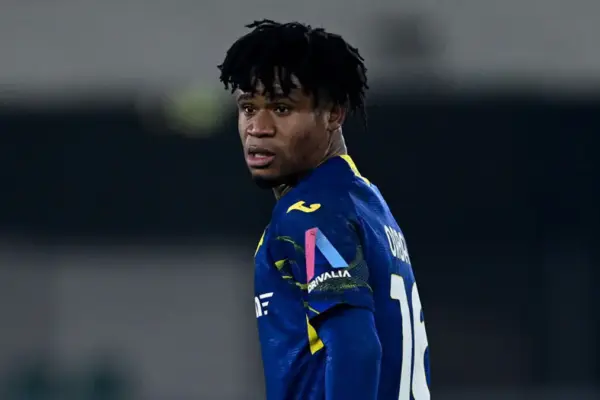 Gift Orban reacts after Hellas Verona defeat