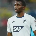 Bazoumana Touré in action for Hoffenheim