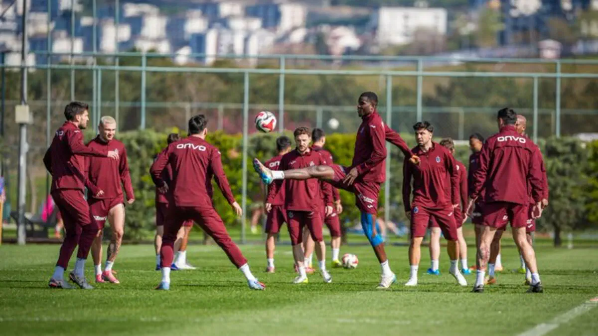 Paul Onuachu back in training with Trabzonspor