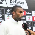 Orlando Pirates coach Abdeslam Ouaddou on the touchline during a match