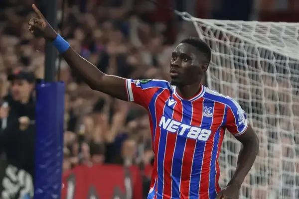 Ismaïla Sarr in action during March 2026 matches for Crystal Palace