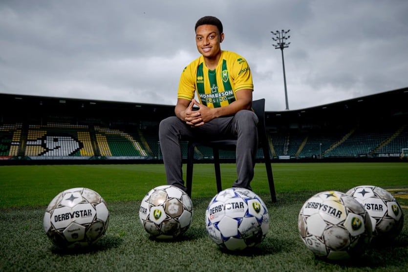 Steven van der Sloot in action for ADO Den Haag