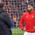 Moroccan midfielder Ismaël Saibari