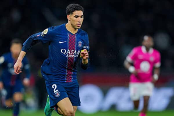 Achraf Hakimi reaches 200 appearances for PSG