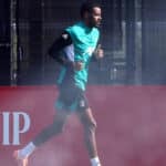 Isak back in Liverpool training after injury layoff