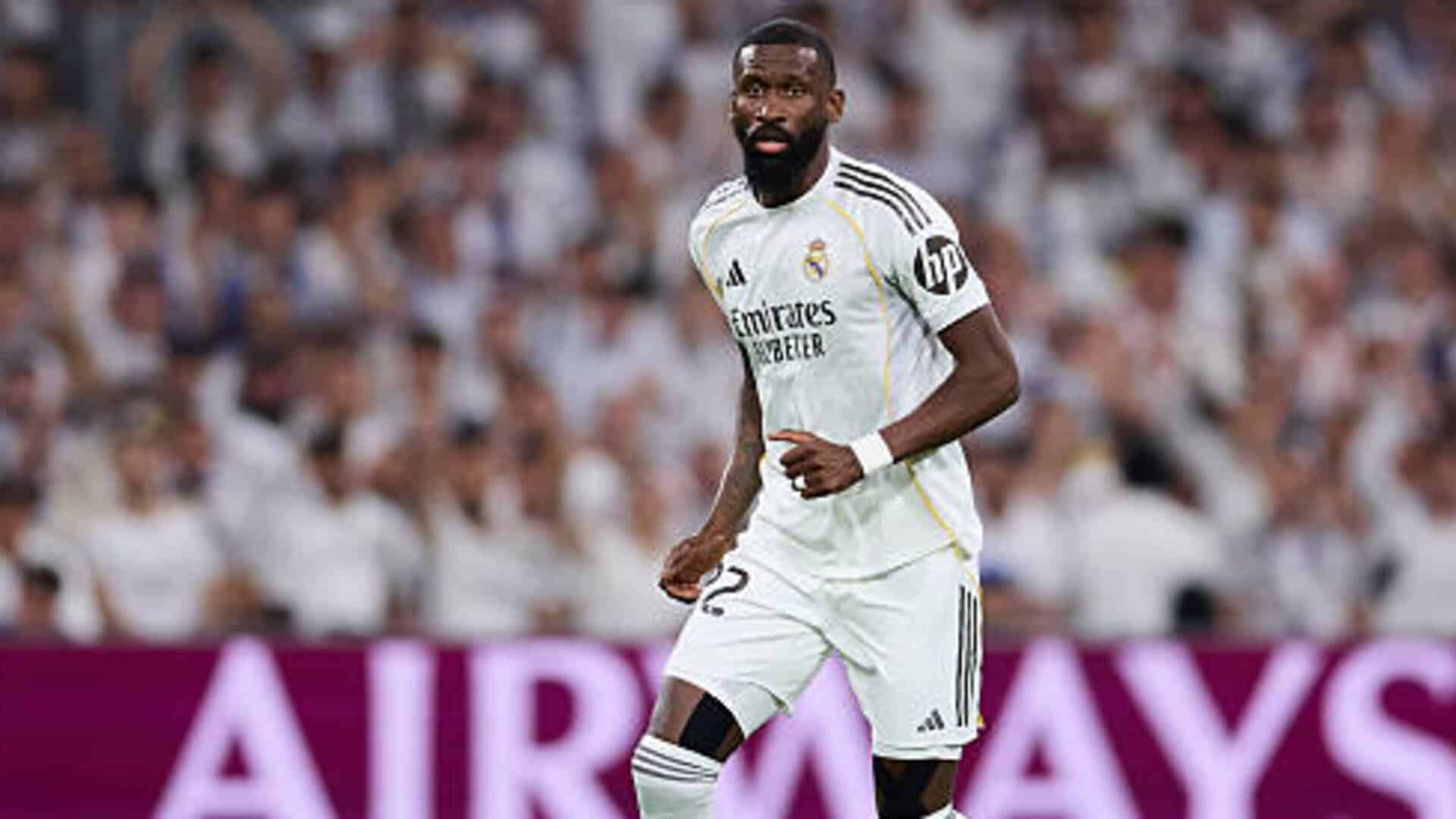 Antonio Rudiger to be rested against Girona