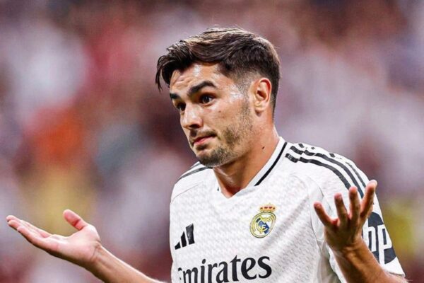 Brahim Diaz in action for Real Madrid