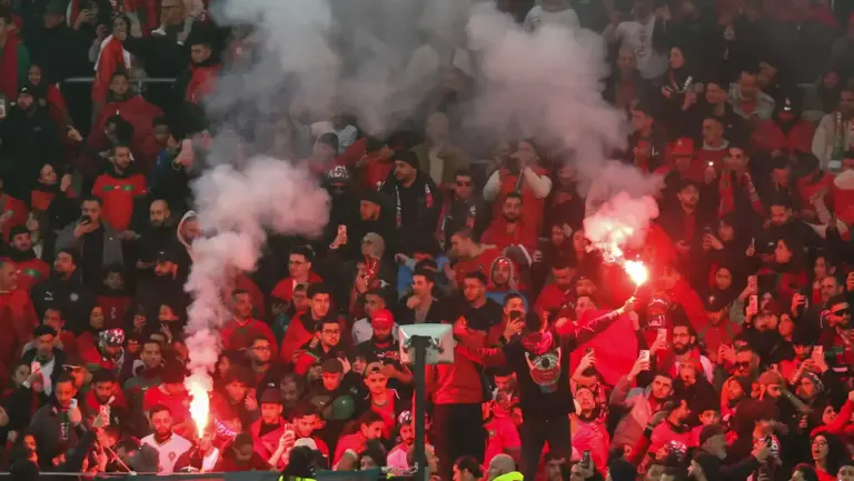 CAF Confederation Cup match between USM Alger and Olympique Safi