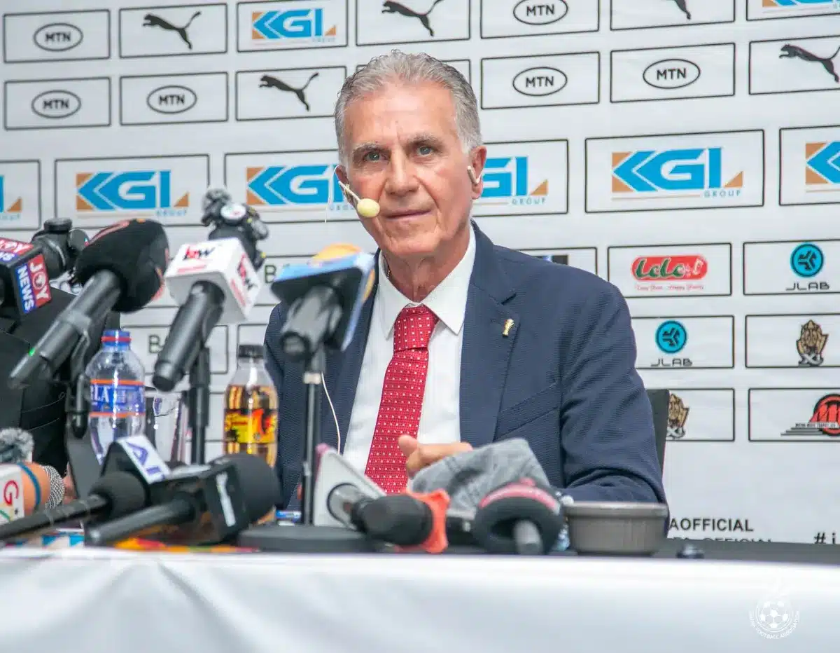 Ghana coach stays silent on 2026 World Cup approach