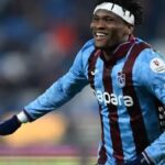 Chibuike Nwaiwu celebrating after scoring