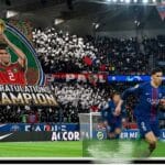 Achraf Hakimi honoured with PSG tifo celebrating AFCON victory