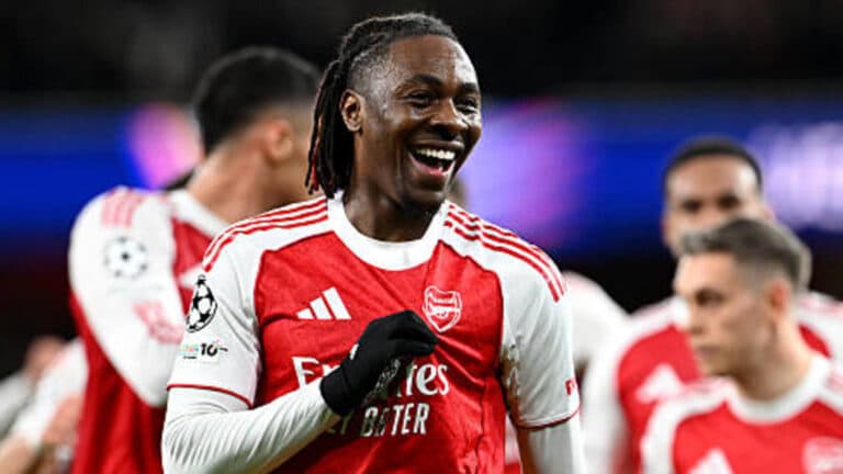 Eberechi Eze full of confidence ahead of Arsenal vs Sporting second leg