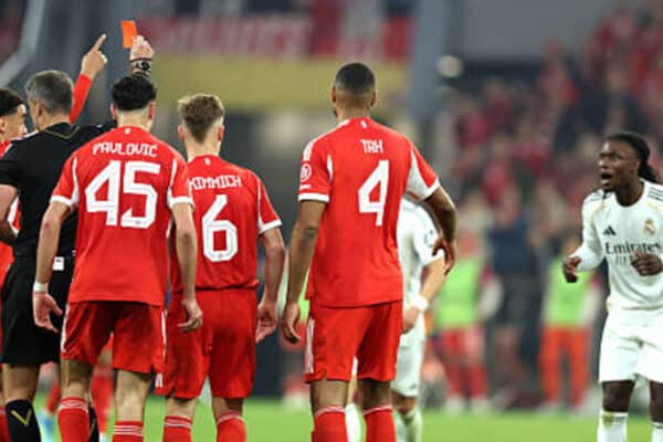 Camavinga's red card sparks fury; Sneijder calls midfielder stupid in Bayern loss