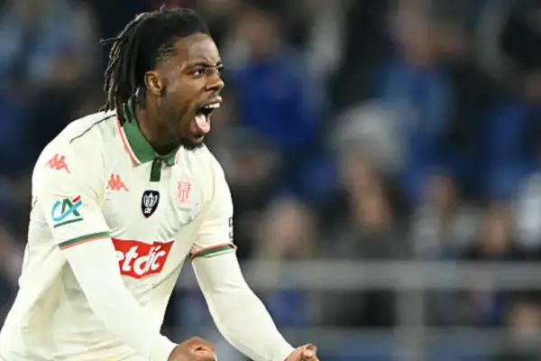 Elye Wahi inspires Nice to French Cup final