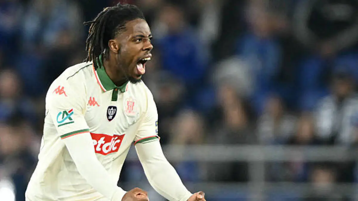 Elye Wahi inspires Nice to French Cup final