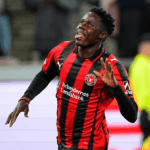 Franculino Djú scoring for FC Midtjylland