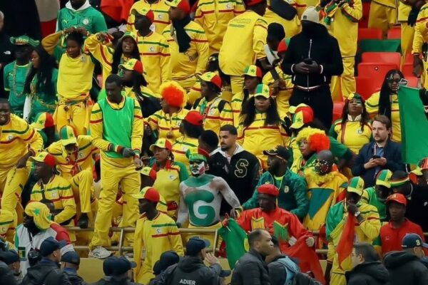 Senegal fans