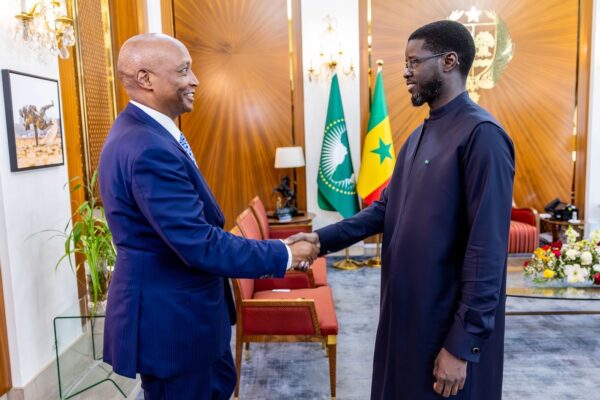 CAF boss and Senegal president