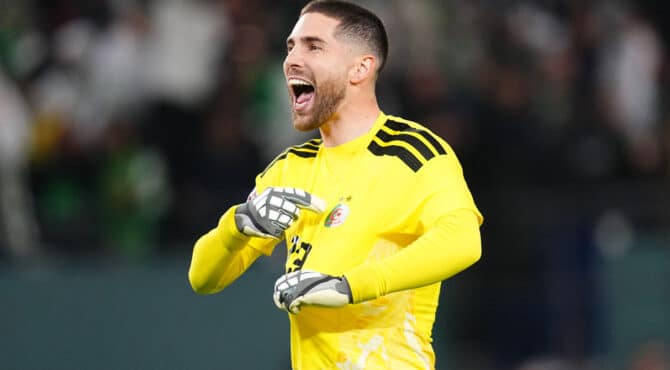 Luca Zidane faces challenge for Algeria number one role