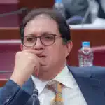 Wydad president Hicham Aït Menna speaking during a radio interview