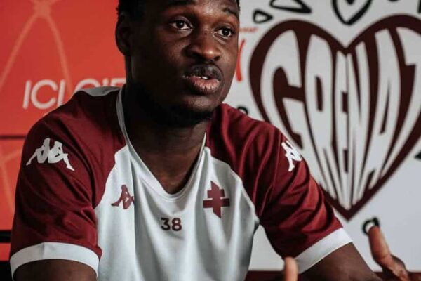 Sadibou Sané in training with FC Metz
