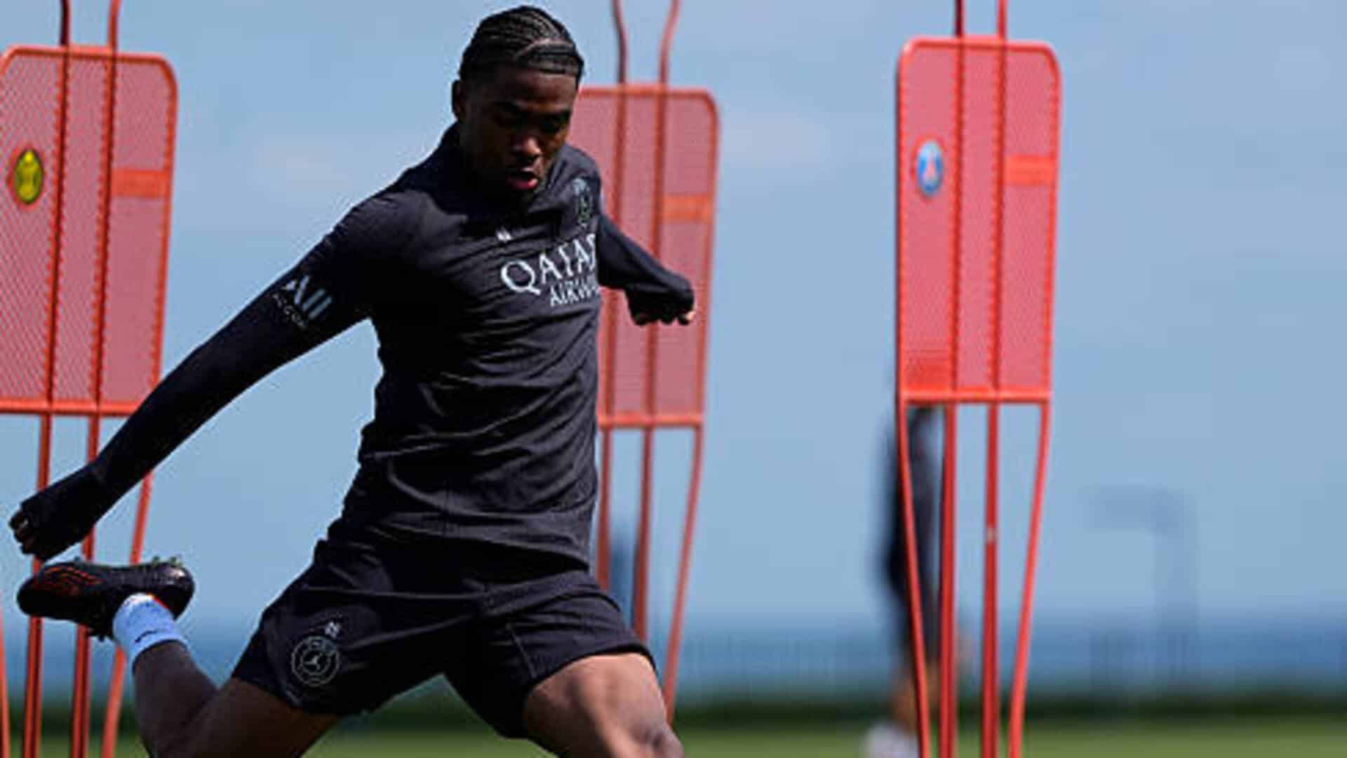 Ibrahim Mbaye fighting for PSG minutes after AFCON dip