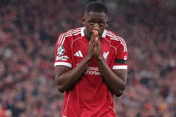 Ibrahima Konate fears serious injury blow for Hugo Ekitike