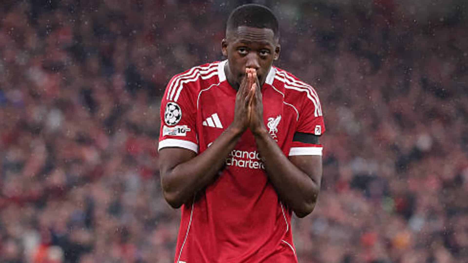 Ibrahima Konate fears serious injury blow for Hugo Ekitike