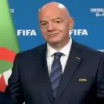 FIFA president Gianni Infantino at an official event
