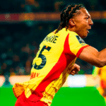 Ismaëlo Ganiou in action for RC Lens