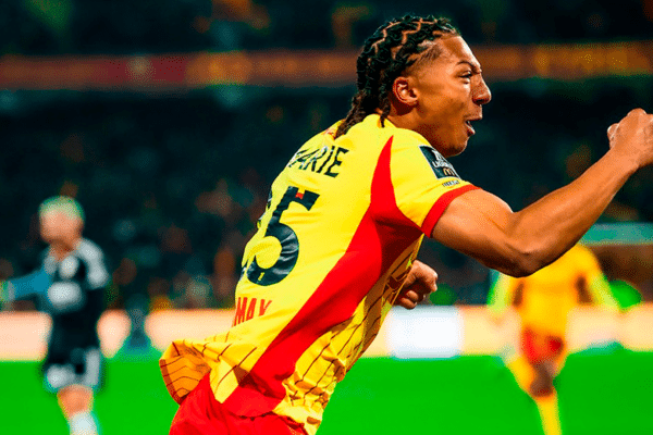 Ismaëlo Ganiou in action for RC Lens