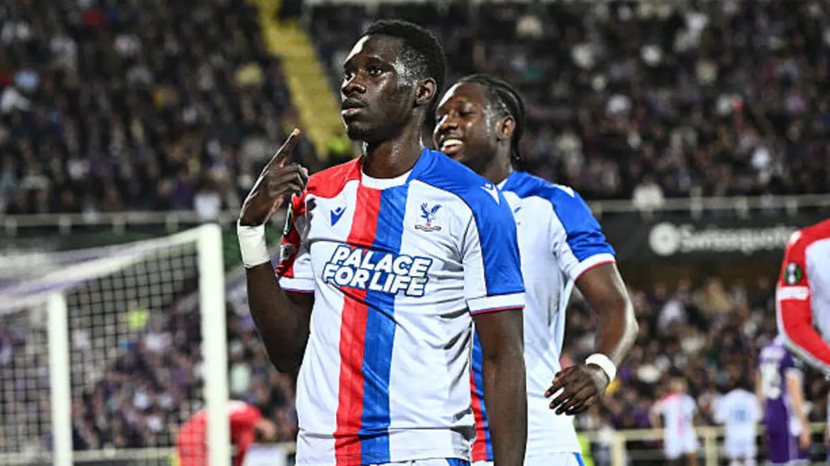 Ismaïla Sarr on target for Crystal Palace