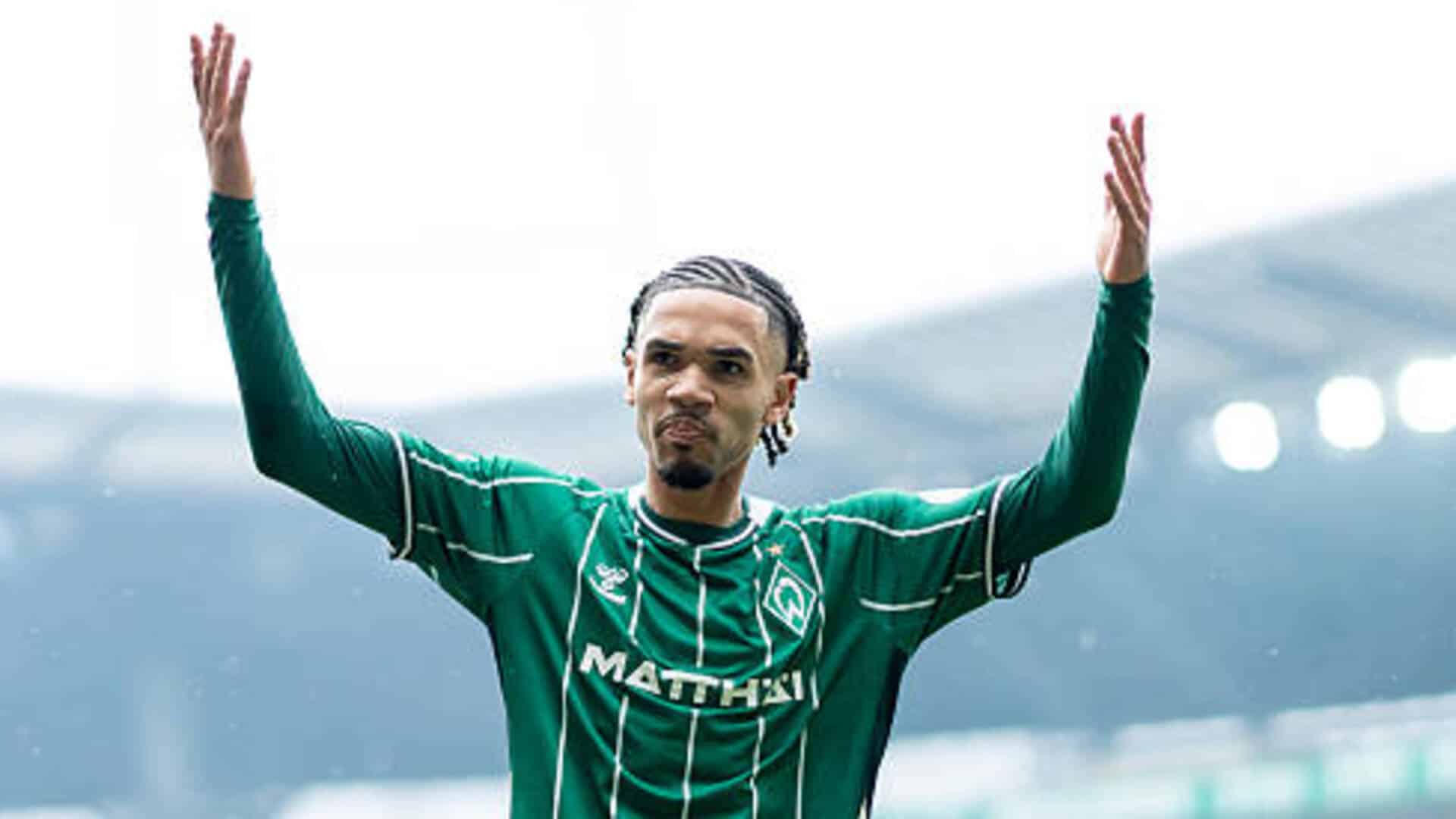 Werder Bremen sweat over Justin Njinmah fitness before Stuttgart trip