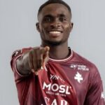 Koffi Kouao in action for FC Metz