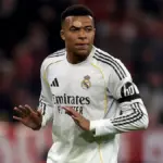 Kylian Mbappe reacts to Champions League elimination