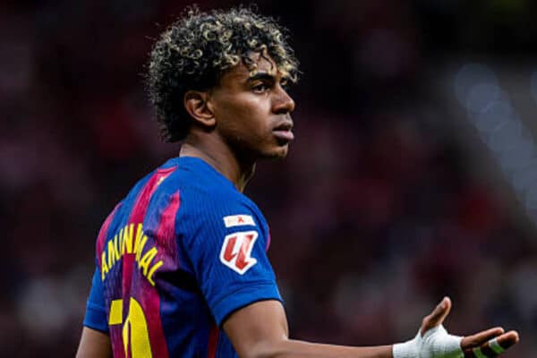 Lamine Yamal all fired up ahead of Barcelona's second leg clash against Atletico Madrid