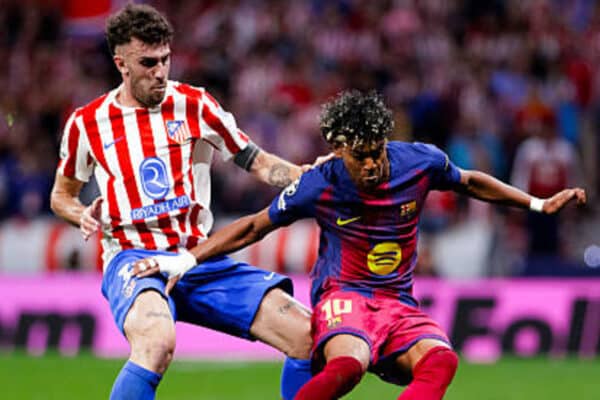 Matteo Ruggeri praises Lamine Yamal after Champions League battle