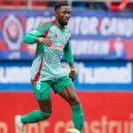 Martin Hongla on target for Aris Thessaloniki