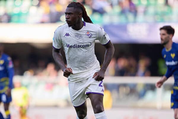 Moise Kean fighting to be ready for Fiorentina’s clash with Crystal Palace