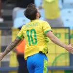 Nuno Santos in action for Mamelodi Sundowns