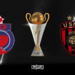 CAF Confederation Cup trophy on display