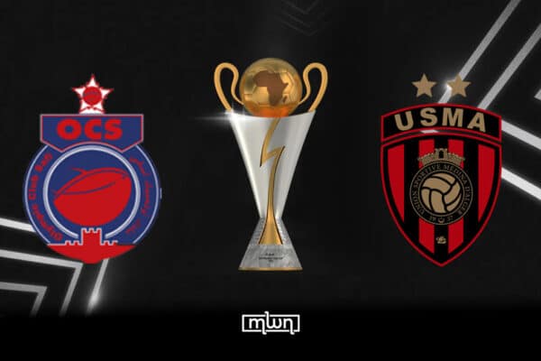 CAF Confederation Cup trophy on display