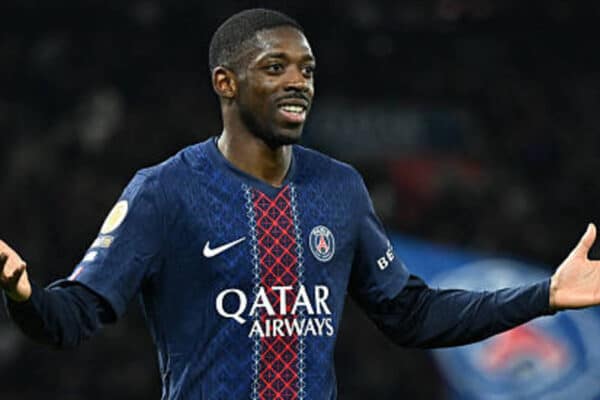 Ousmane Dembele reaches 100 Ligue 1 appearances