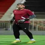 Oussama Benbot making a crucial save during a match