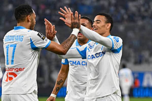 Pierre-Emerick Aubameyang makes Marseille history at the Velodrome