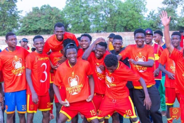 Rahimo FC celebrate Burkina Faso league title triumph