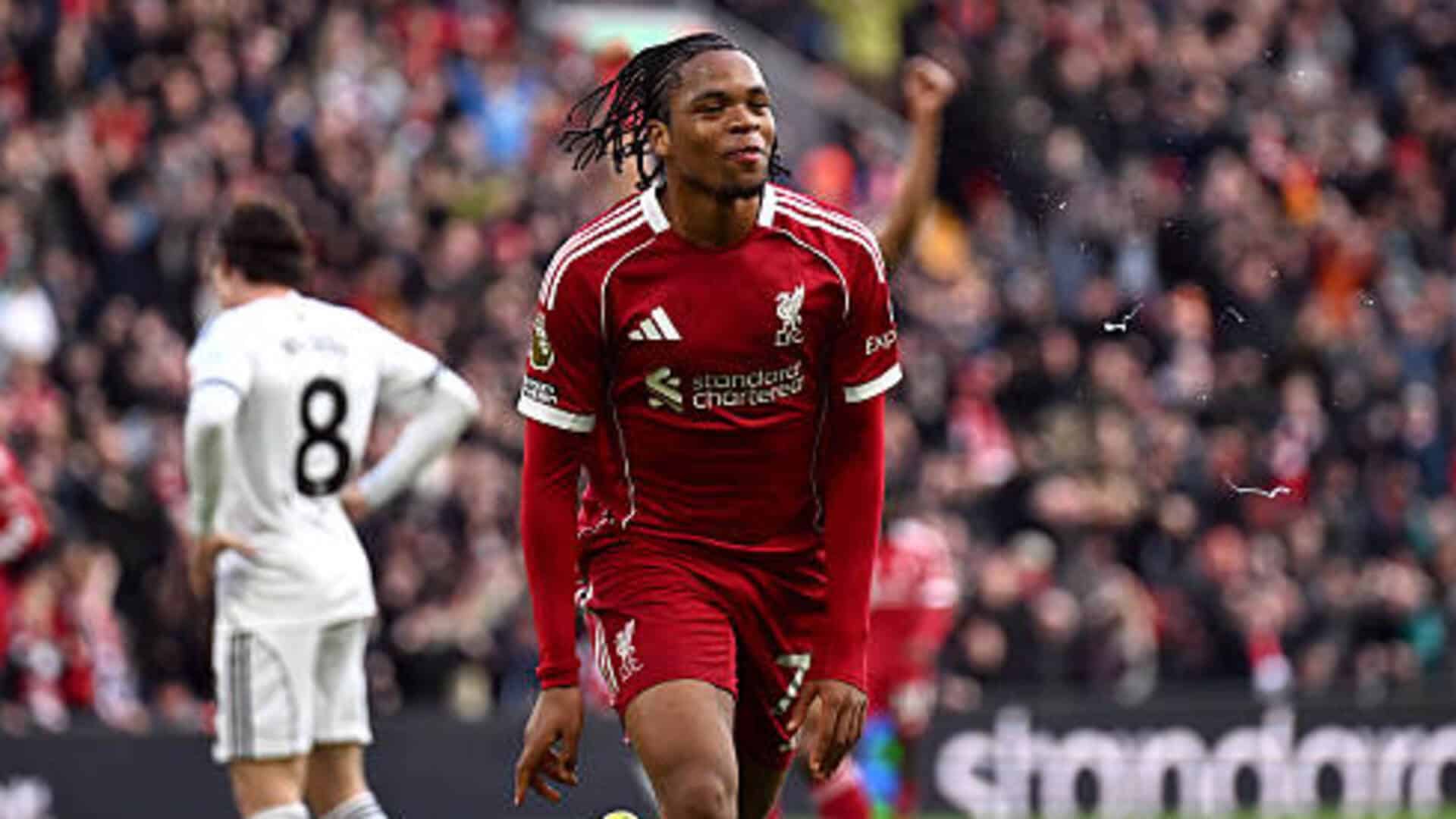 Rio Ngumoha hails ‘special’ first Anfield goal for Liverpool