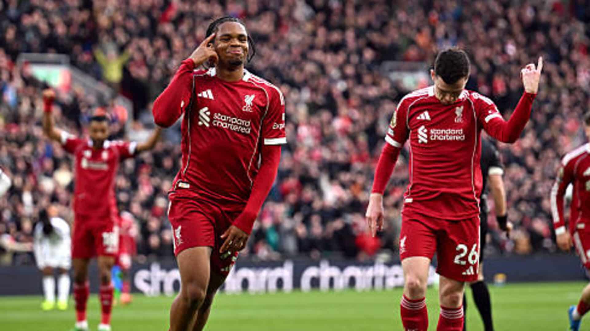 Rio Ngumoha makes Anfield history with record-breaking Premier League goal