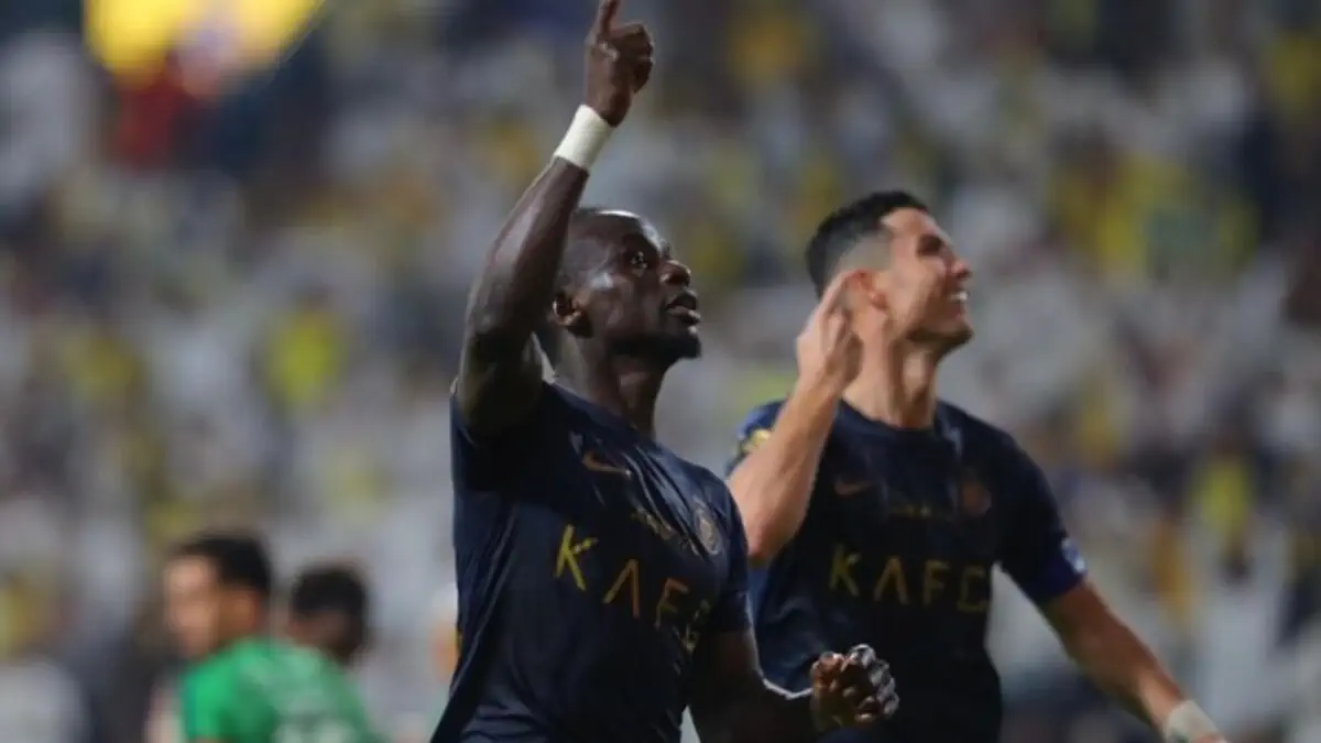 Sadio Mane on target for Al Nassr